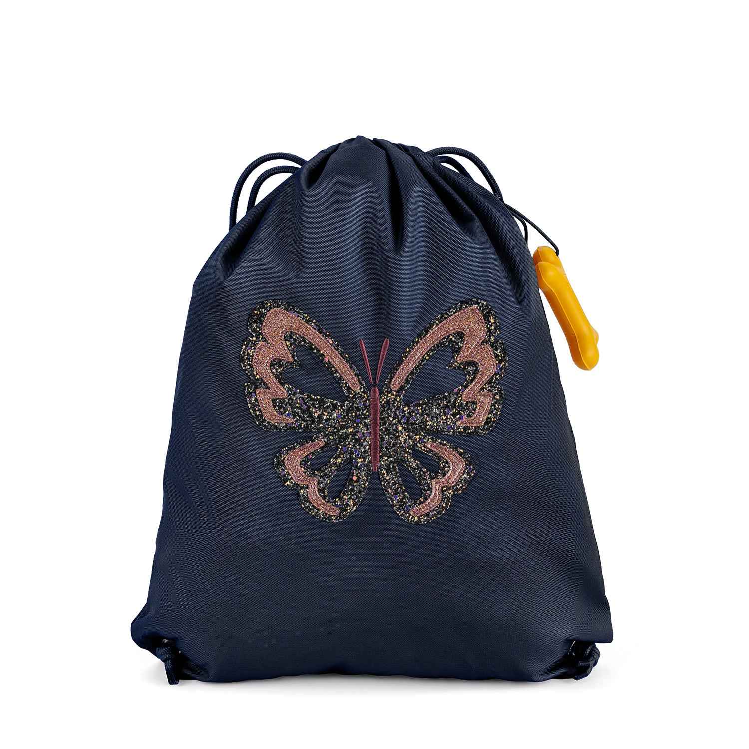 Stones and Bones | Hazel 4.0 Sports Bag - Glitter Butterfly Navy