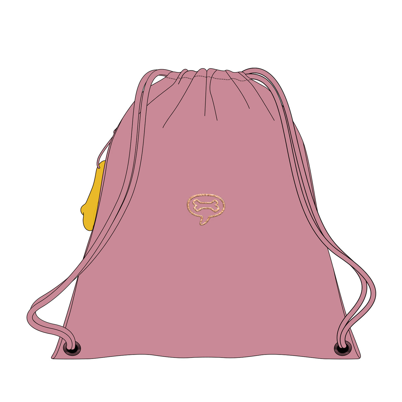 Stones and Bones | Sporttas Hazel 4.0 - Twilight Bunnies Lilac