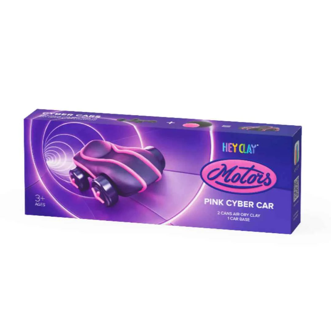 Hey Clay | Modelling Clay Motors Pink Cyber Car