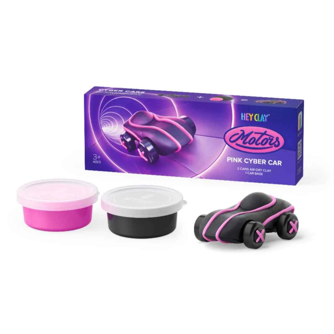 Hey Clay | Modelling Clay Motors Pink Cyber Car