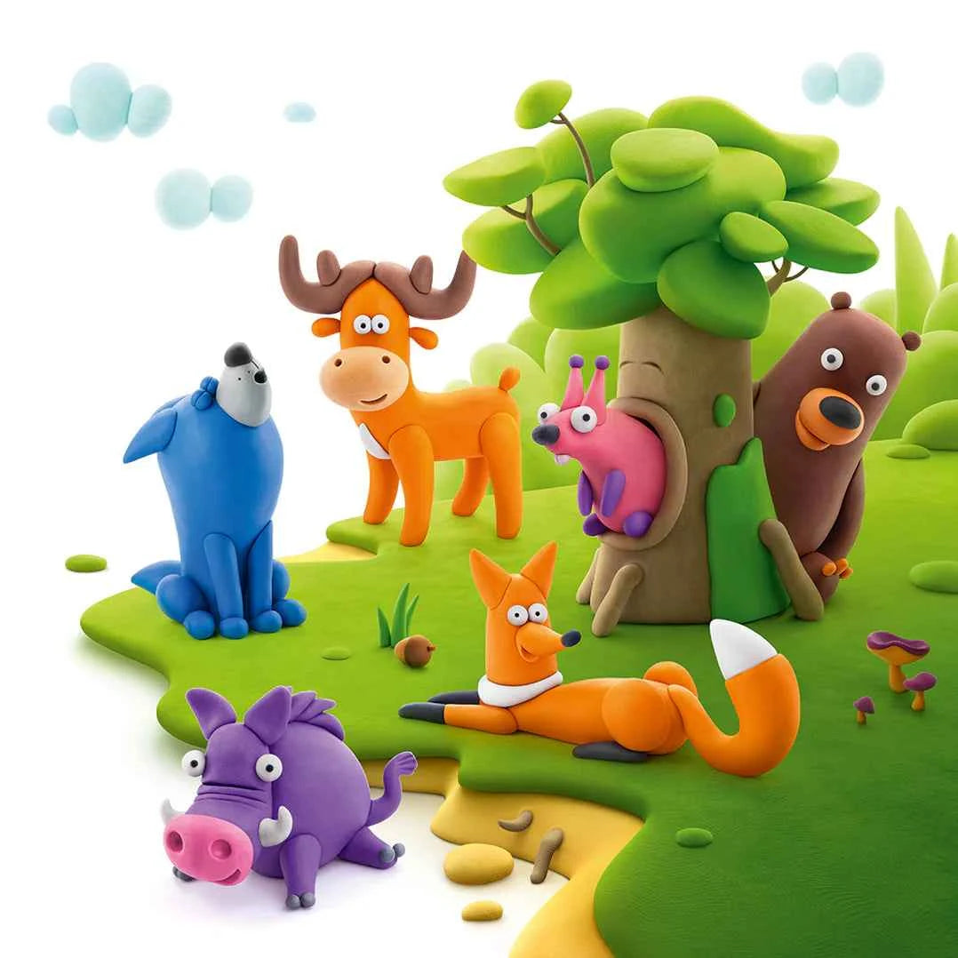 Hey Clay | Forest Animal Modeling Clay
