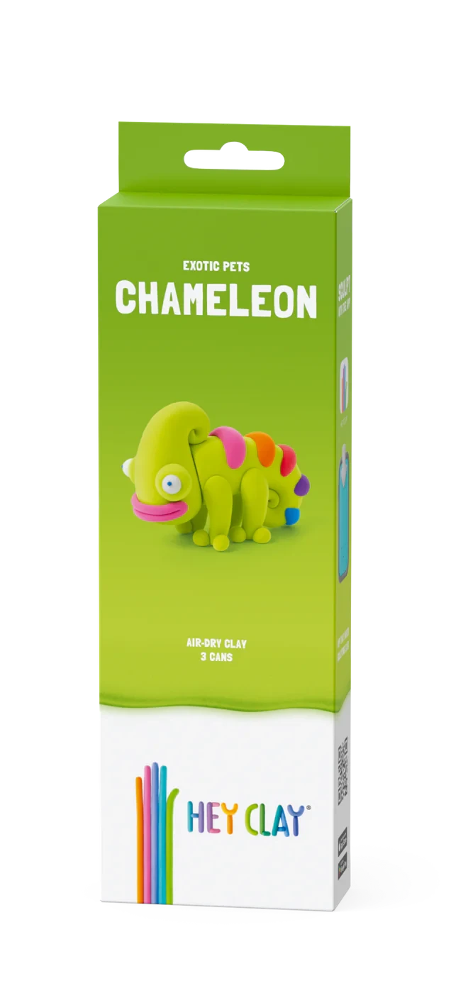 Hey Clay | Boetseerklei Exotische Huisdieren - Kameleon