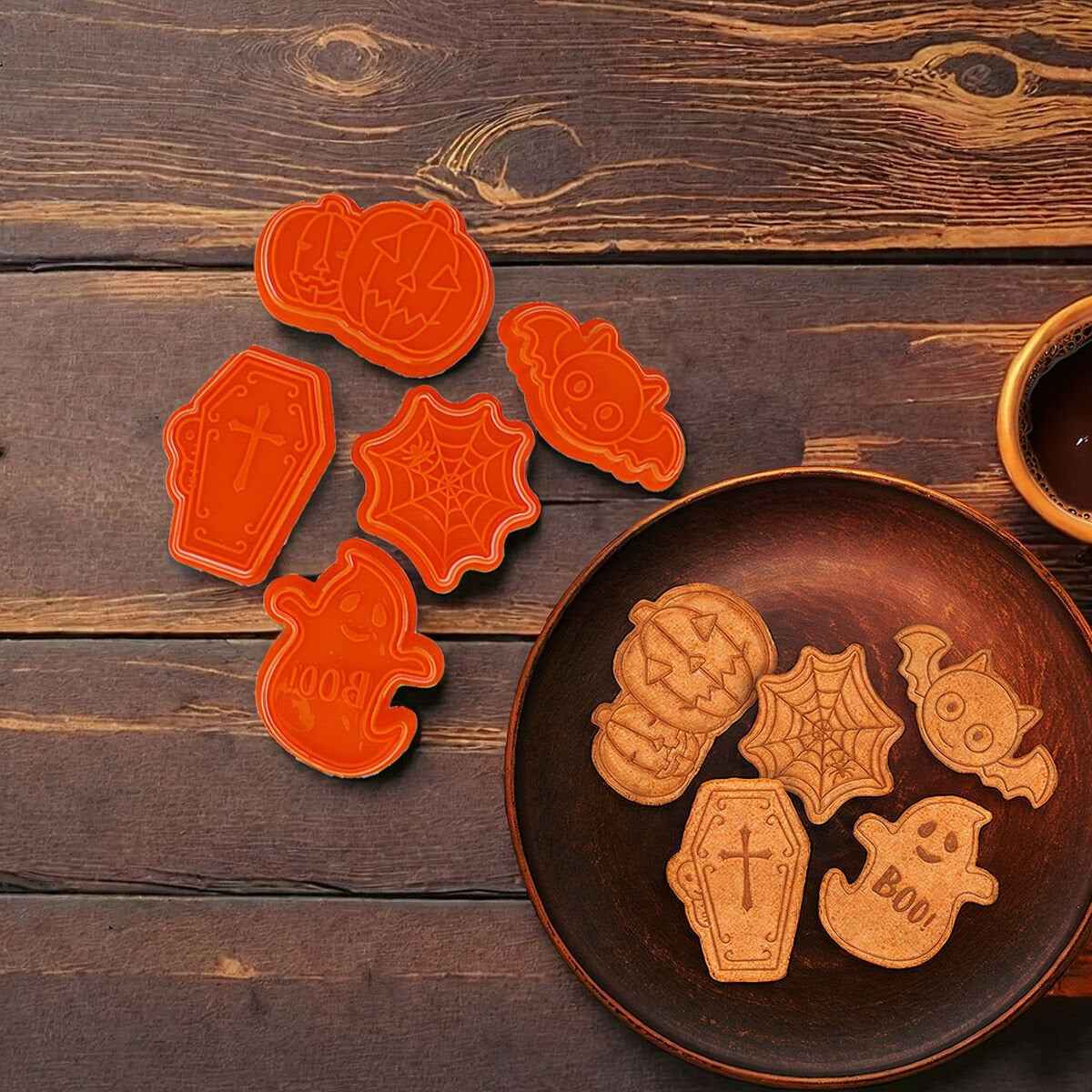 Legami | 5 Koekjesvormpjes Met Stempels - Tijd Voor Koekjes!