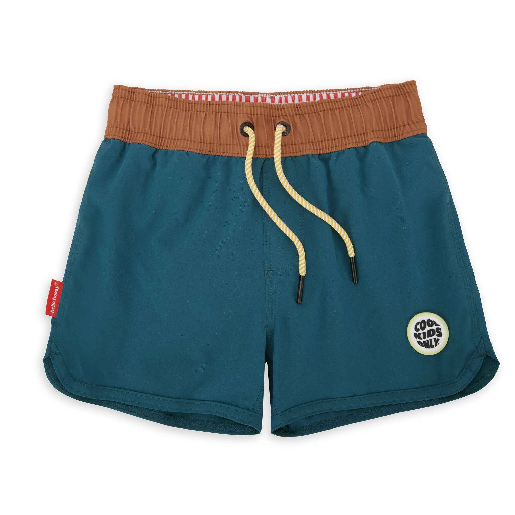 Hello Hossy Mini Duck Blue Swim Shorts 3-4Y