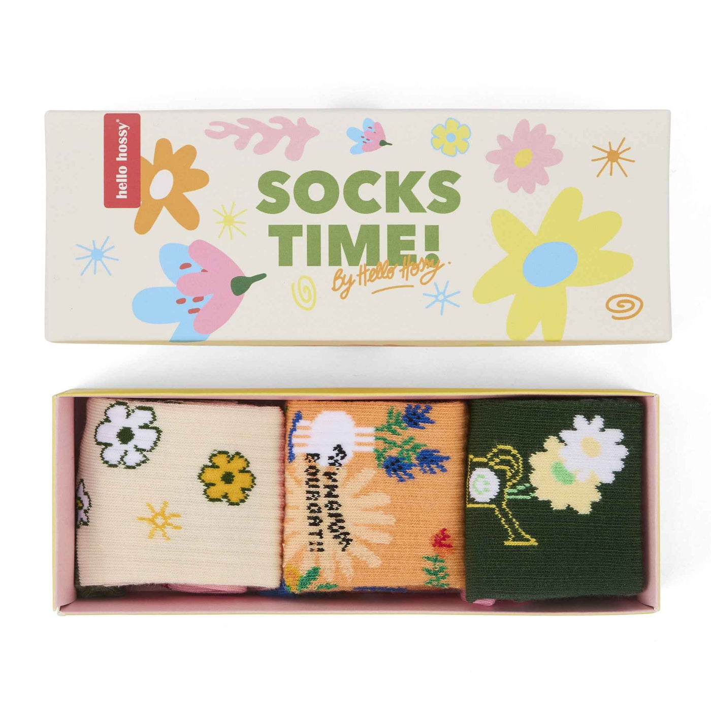 Hello Hossy | Wildflowers Socks 3 Pack