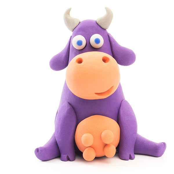 Hey Clay | Animal Modeling Clay - Cow