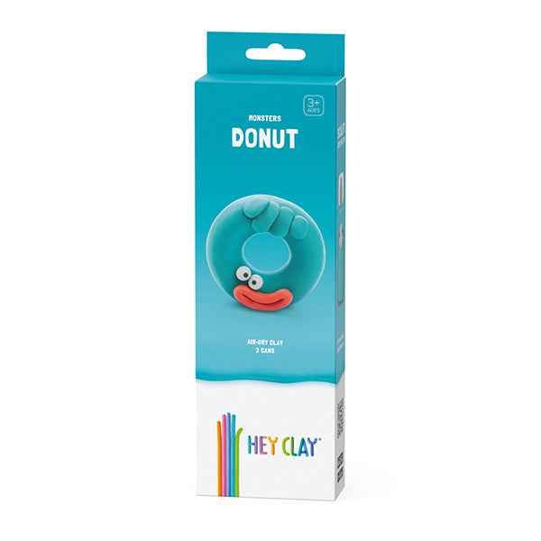 Hey Clay | Sculpting Clay Monsters - Donut