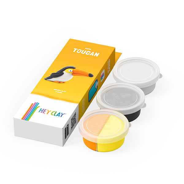 Hey Clay | Boetseerklei  Vogels - Toekan