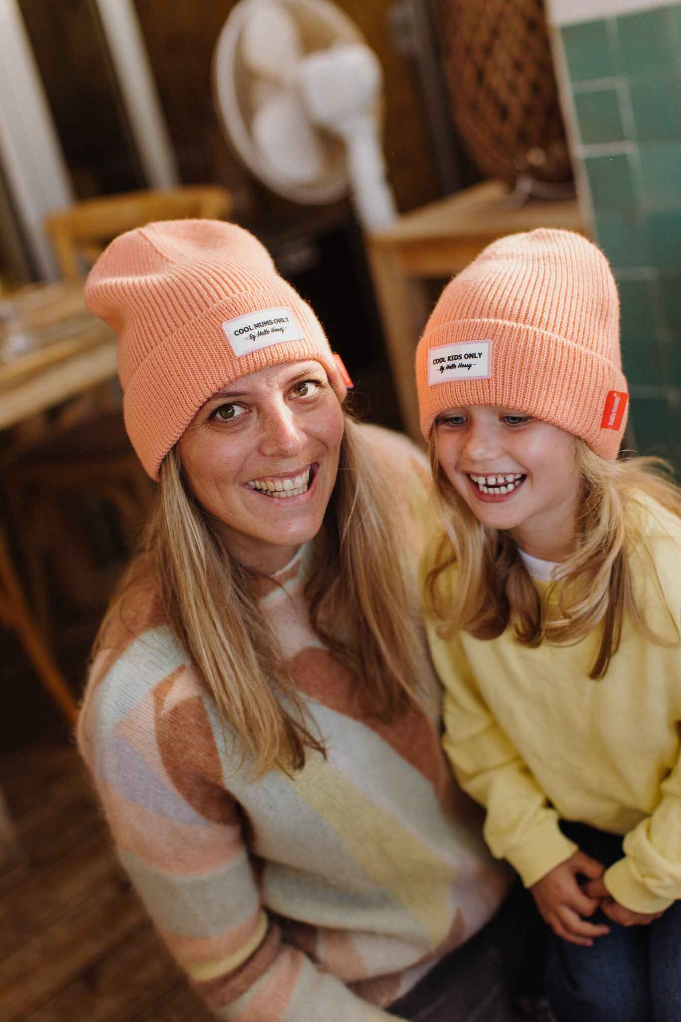Hello Hossy Beanie Pop Apricot