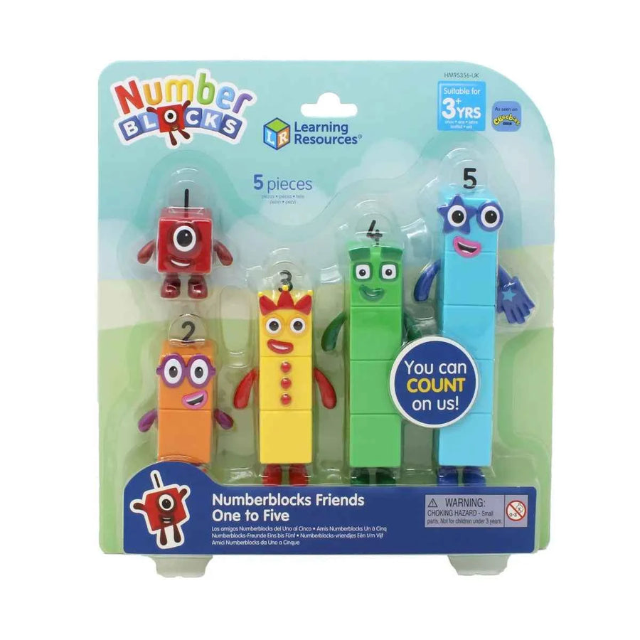 Learning Resources | Numberblocks Friends One to Five