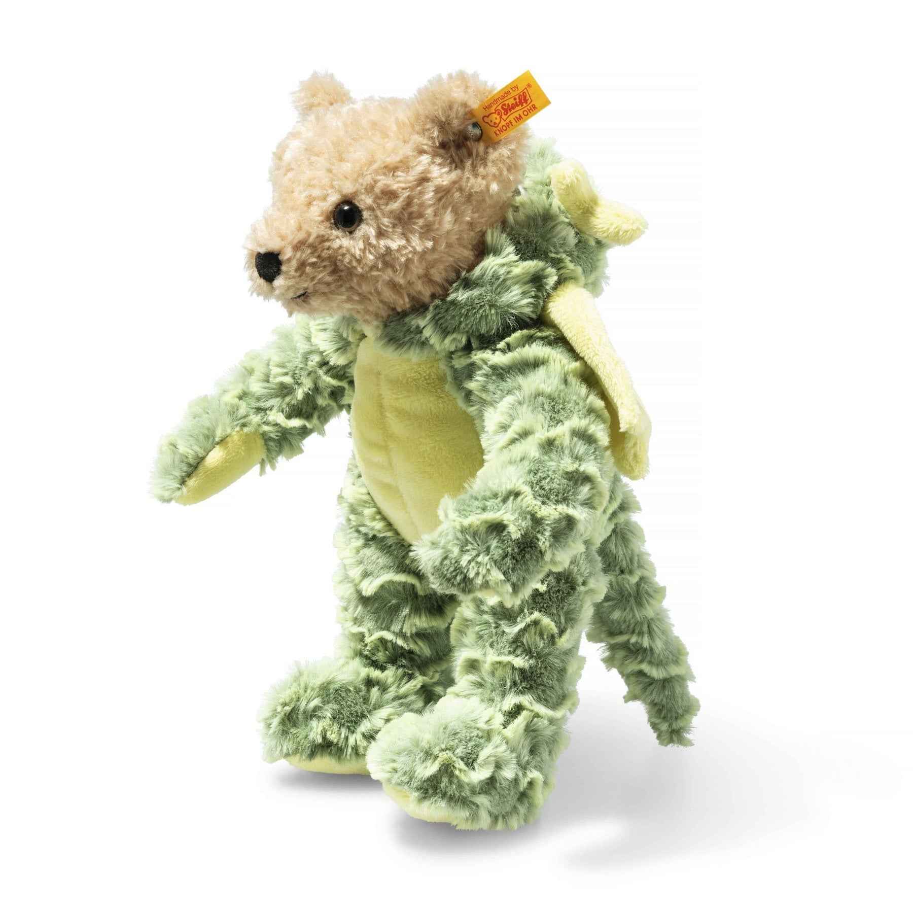 Steiff | Teddy Bear Dragon in a Hoodie 27 cm Light Green