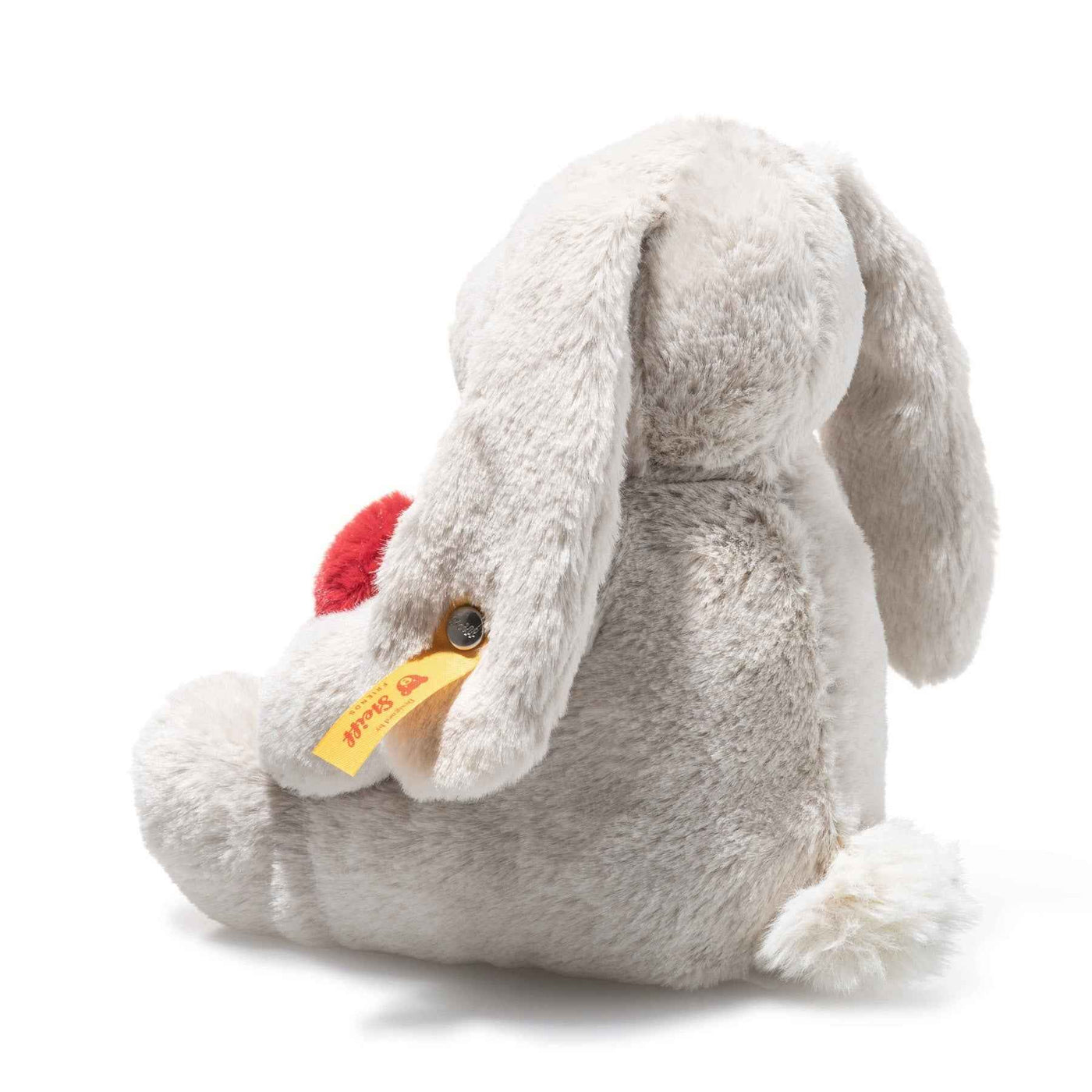 Steiff | Hoppie Rabbit Love 16cm Light Grey