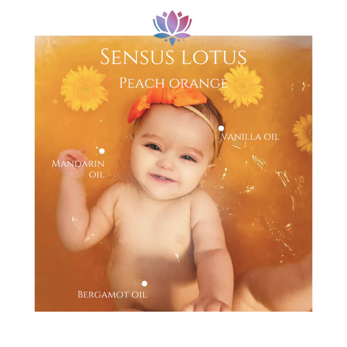 Sensus Lotus |  Peach Orange Badpoeder 60gr