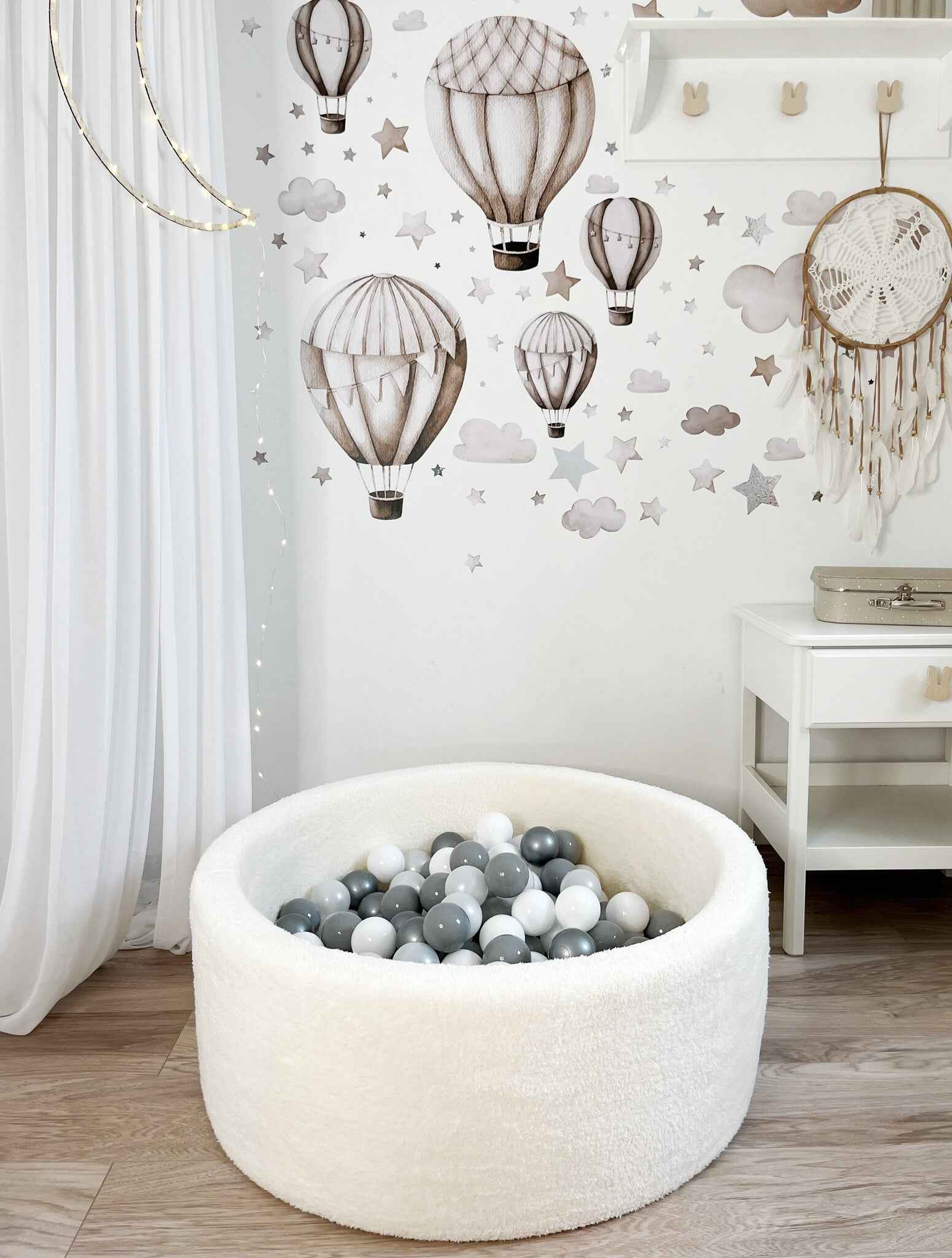 Moje | Teddy White Bubble Bath 90x30 + Bath Balls