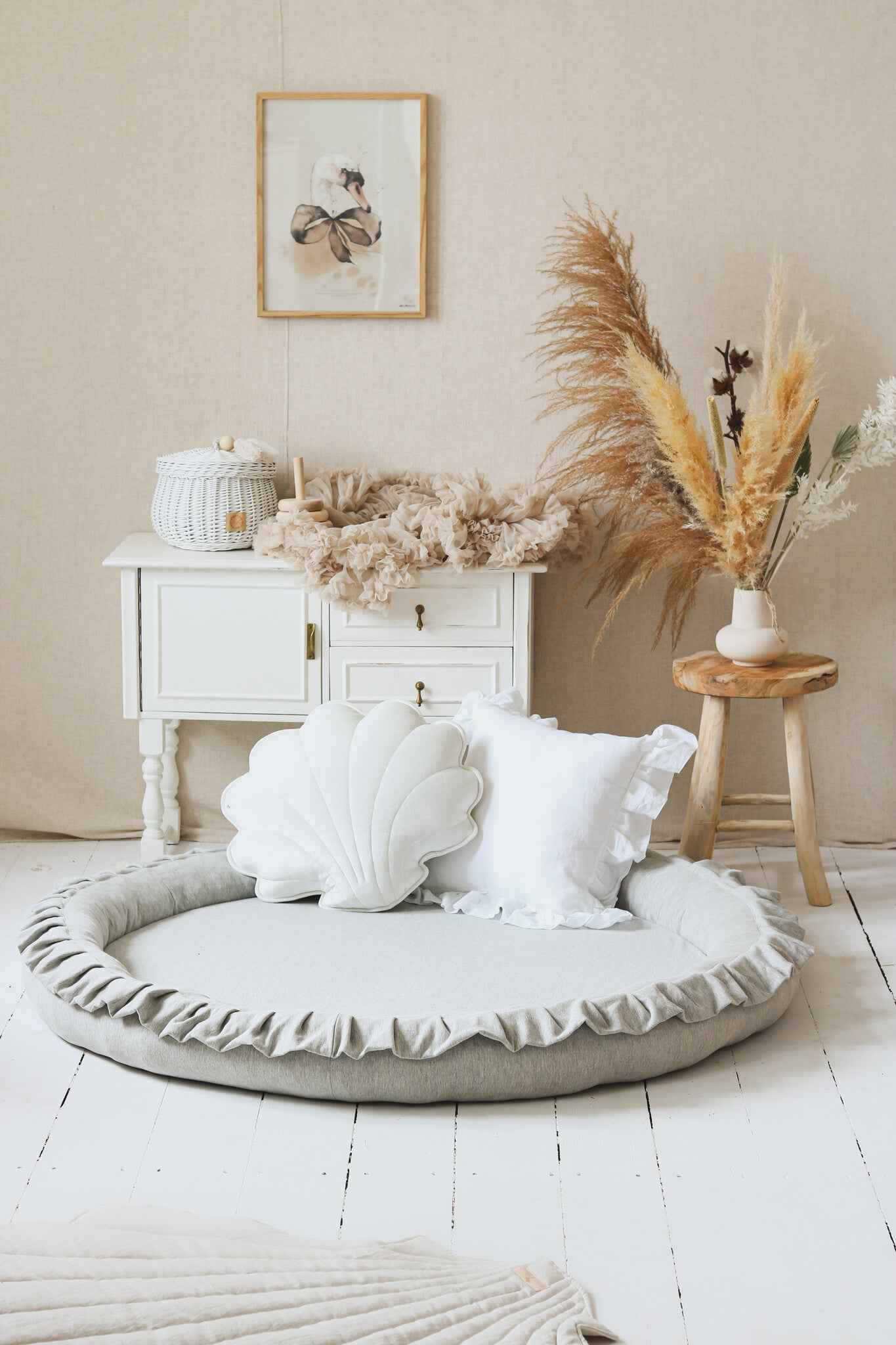 Moje | Speelnest Cotton - Light Grey