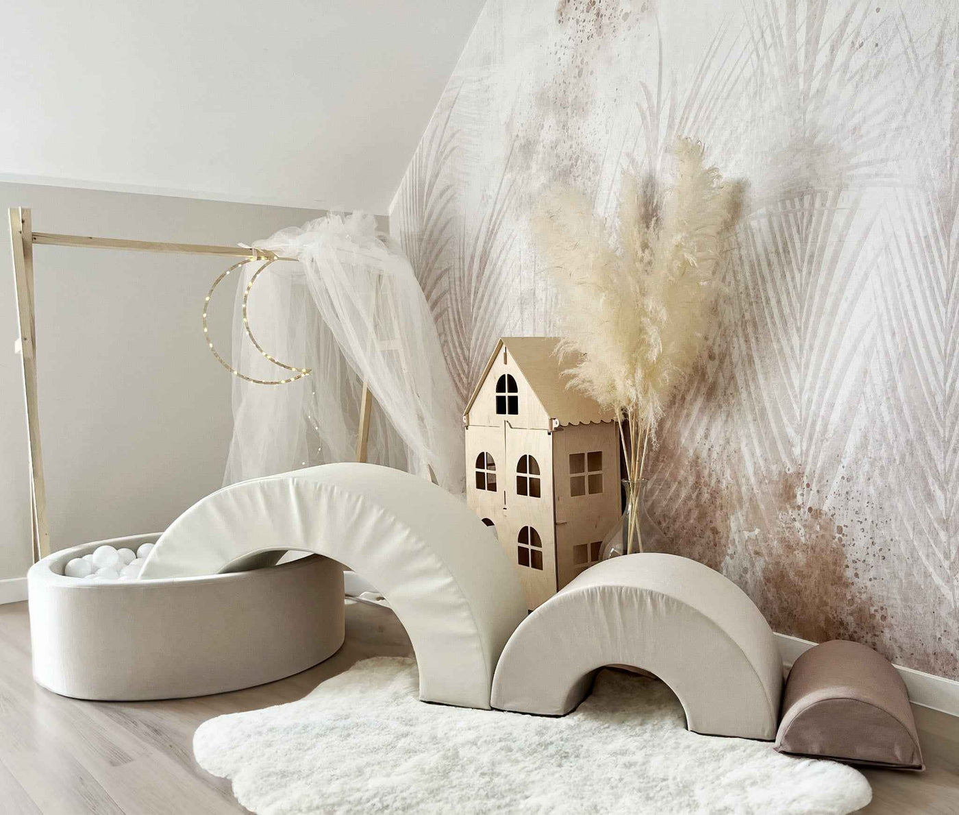 Moje | Regenboog Speelset - Beige