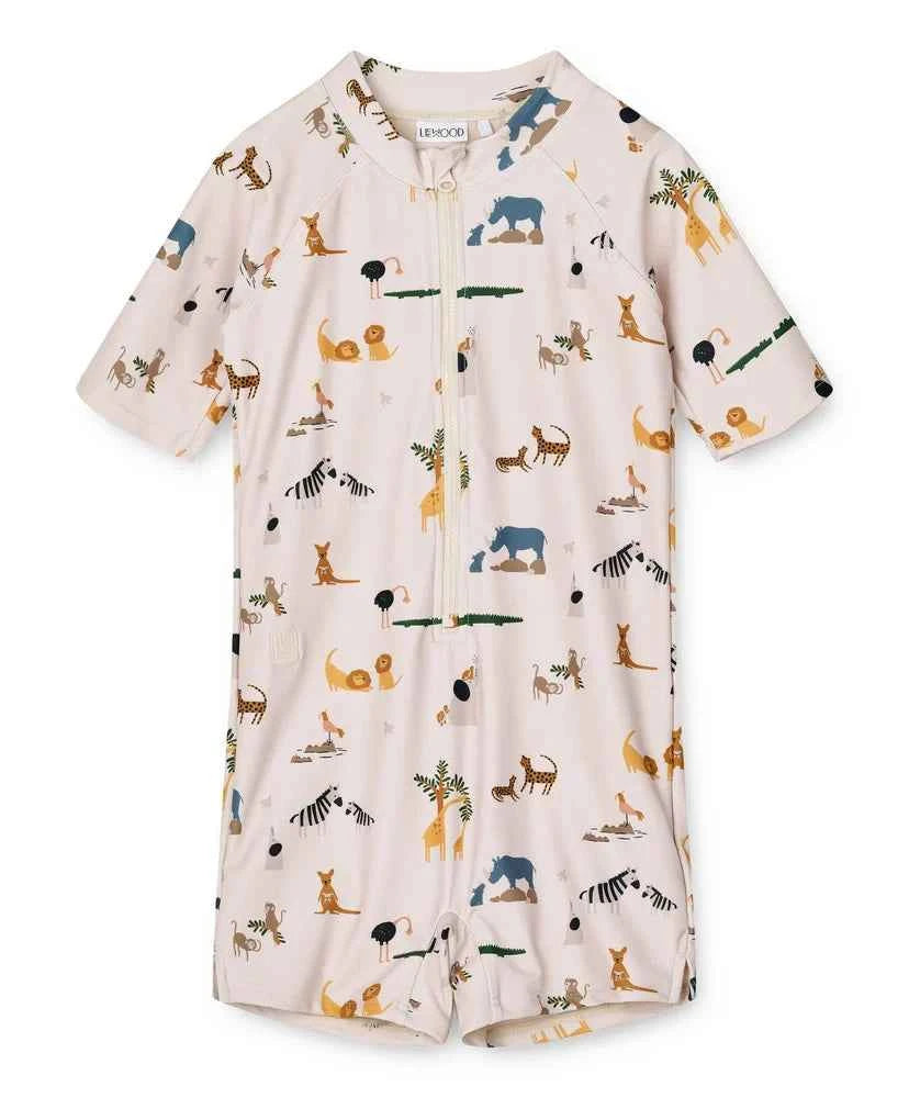 Liewood Max Printed Jumpsuit All Together/Sandy