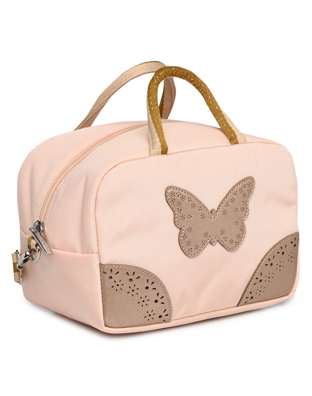 Caramel & Cie | Pink Butterfly Lunch Bag