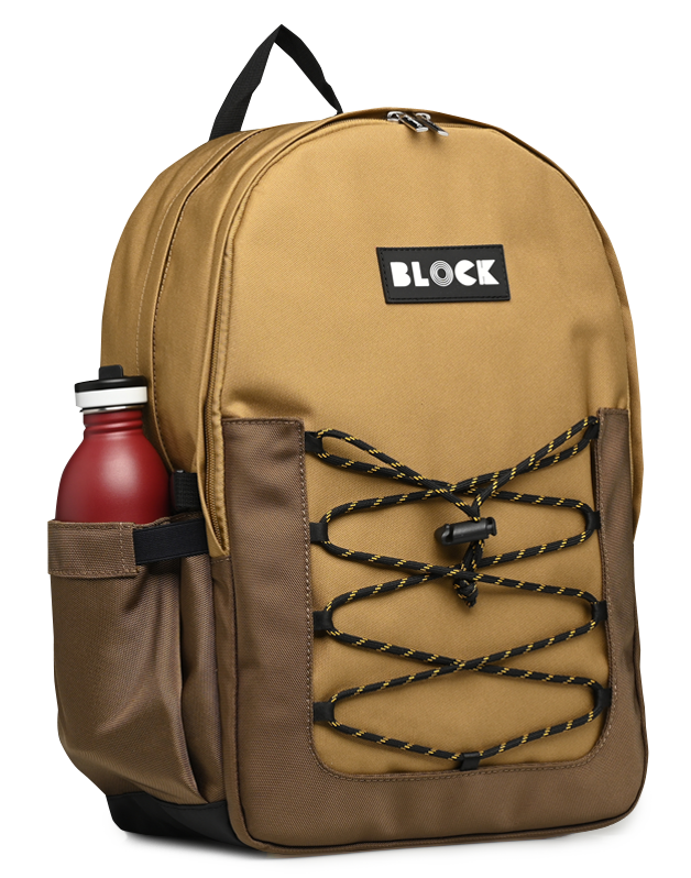 Caramel & Cie | Taupe Parkour Backpack Block