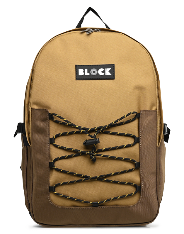 Caramel & Cie | Taupe Parkour Backpack Block