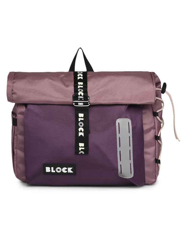 Caramel & Cie | Rose Urban Roll Top Tas Block