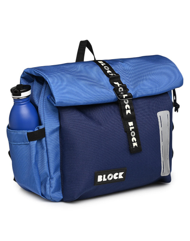 Caramel & Cie | Blue Urban Roll Top Tas Block