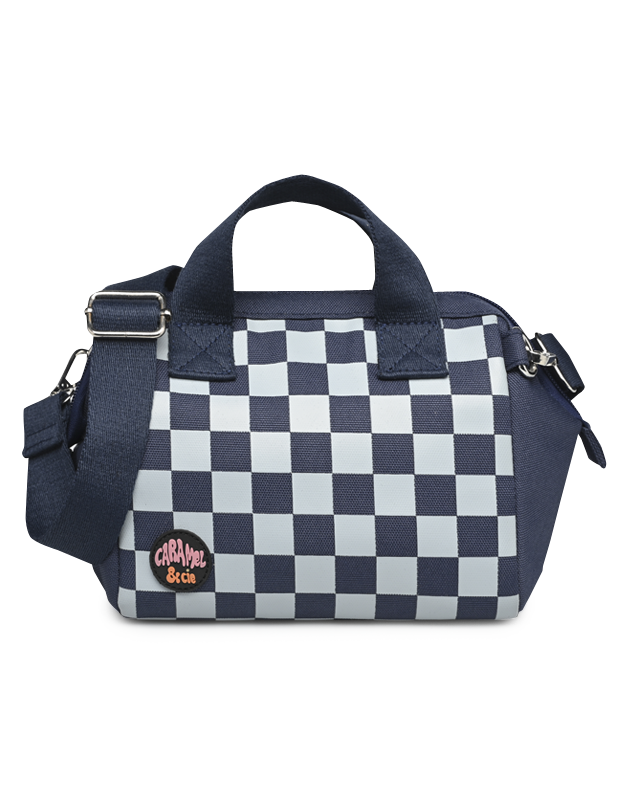 Caramel & Cie | Square Marine/Sky Lunch Bag