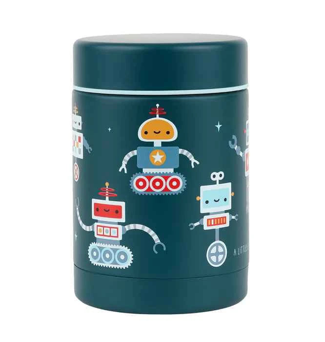 A Little Lovely Company | Insulated Stainless Steel Food Pot Robots