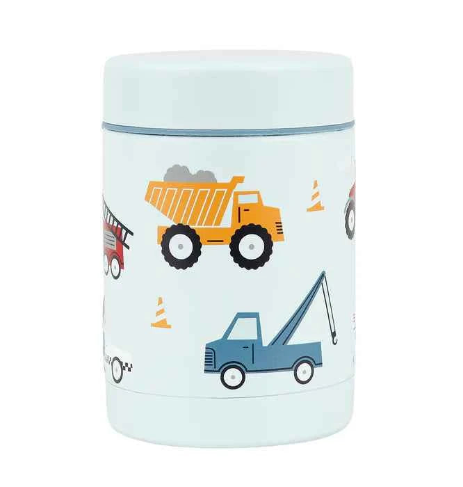 A Little Lovely Company | Insulated Stainless Steel Vehicle-Themed Food Jar