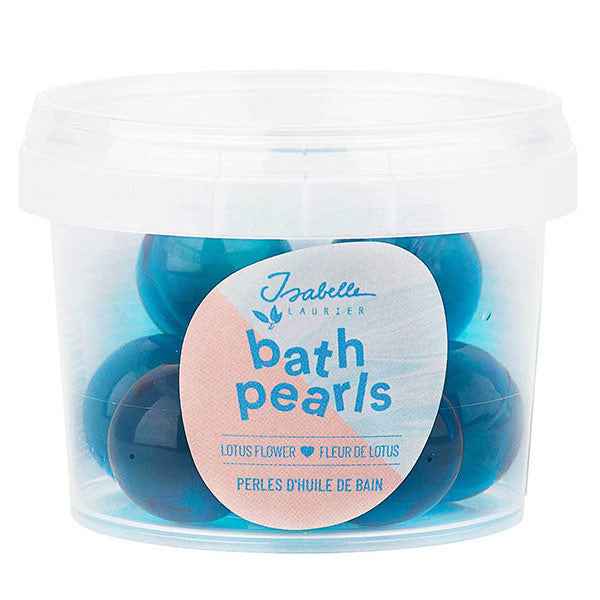 Isabelle Laurier | 8 Blue Bath Oil Pearls - Lotus Flower
