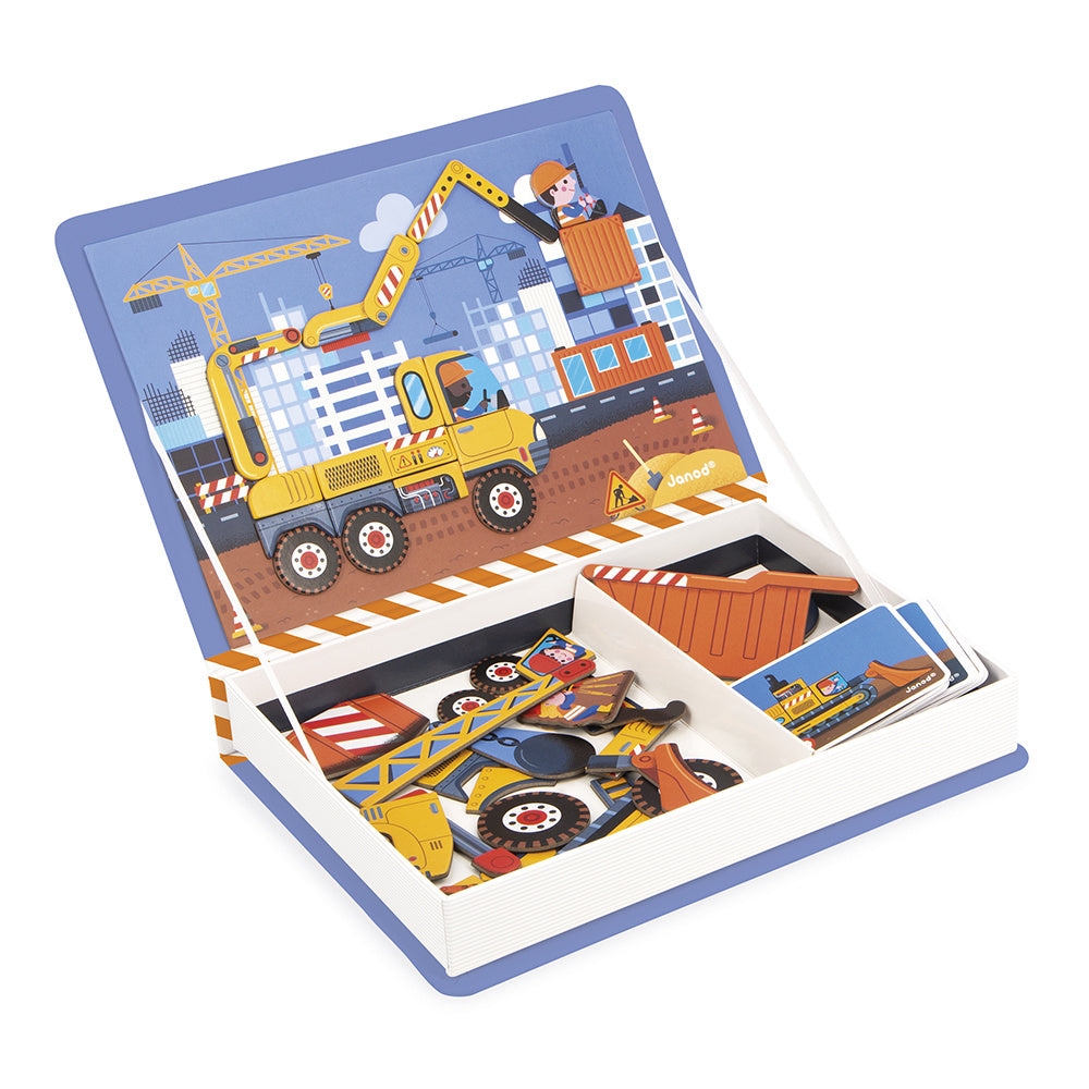 Janod | Magneetboek  Bouw