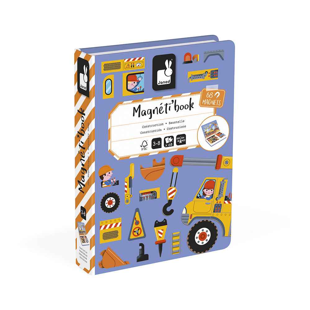 Janod | Magnetic Building Book