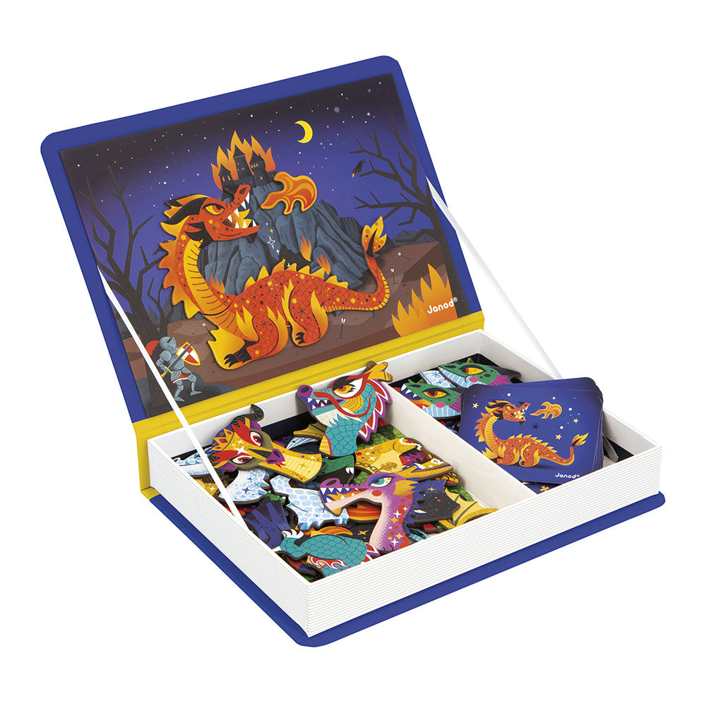 Janod | Magneetboek Draken