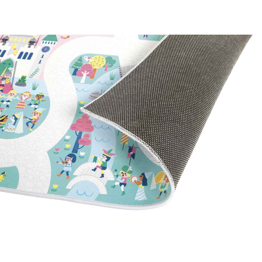 Janod | Cross Roads - Enchanted Kingdom Play Mat with Track