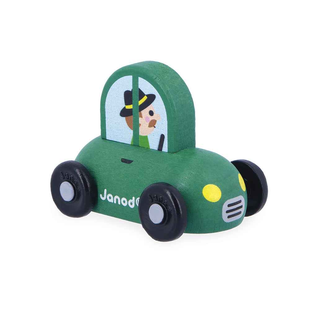 Janod | Cross Roads - Countryside Wooden Car