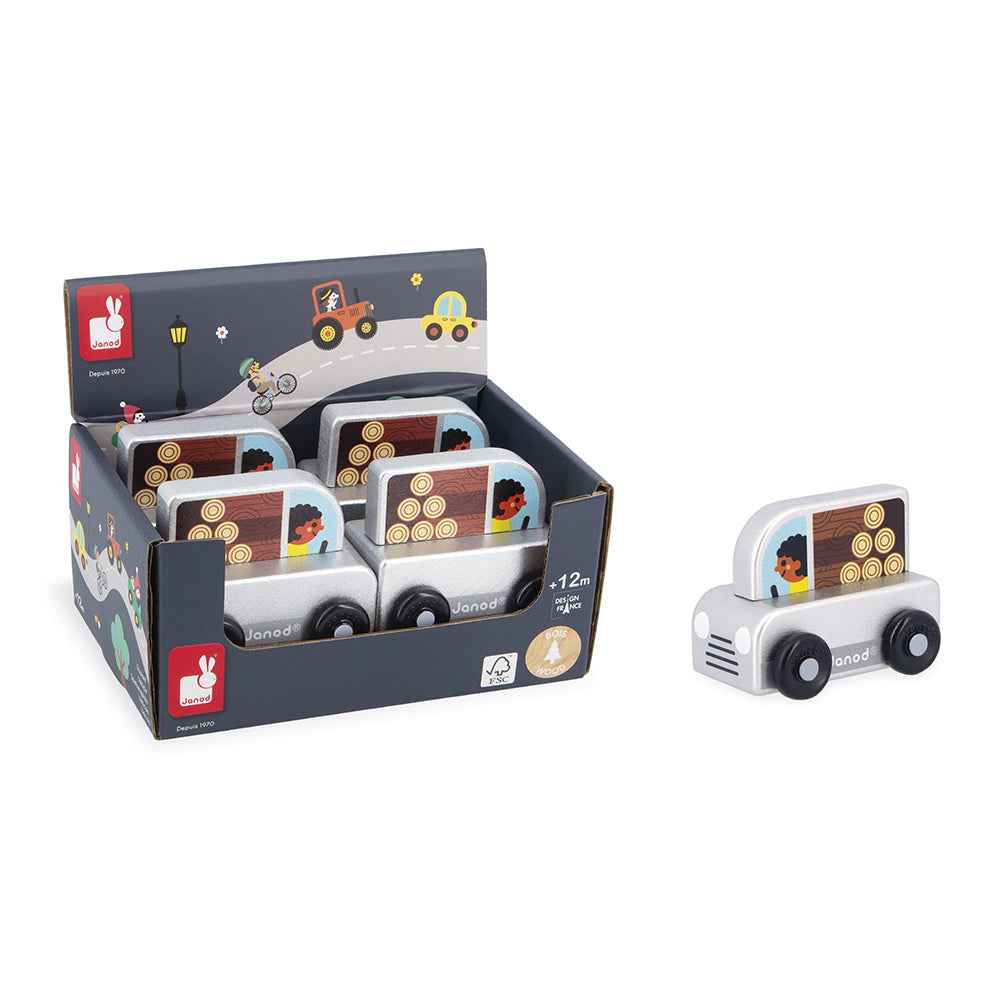 Janod | Cross Roads - Countryside Wooden Pick-up