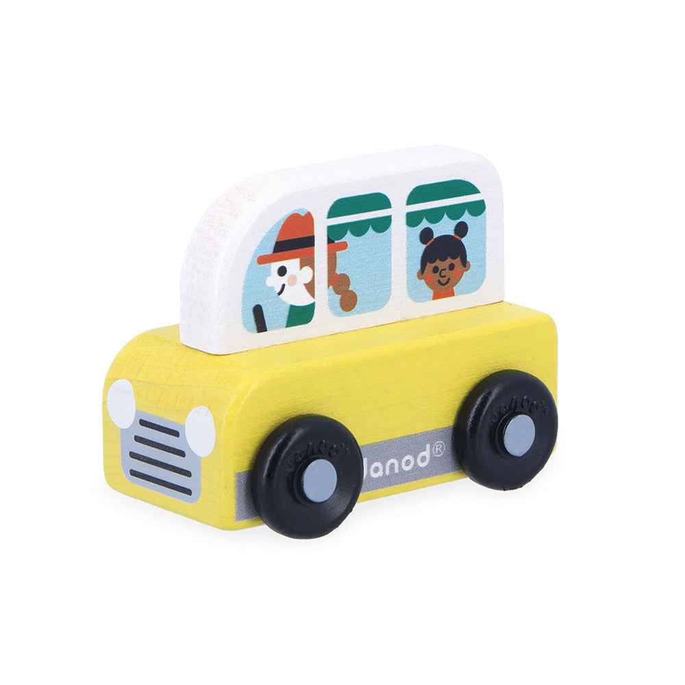 Janod | Cross Roads - Countryside Wooden Bus