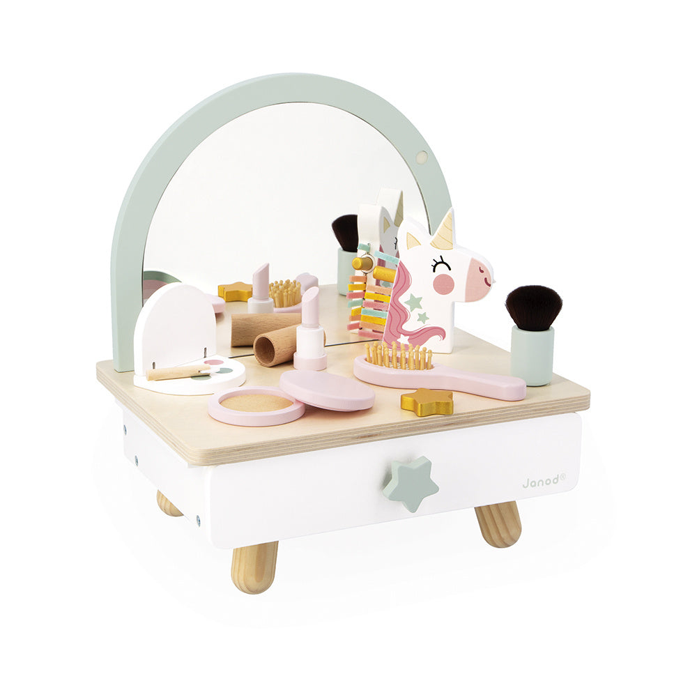 Janod | Eenhoorn Klein Make-up Tafel