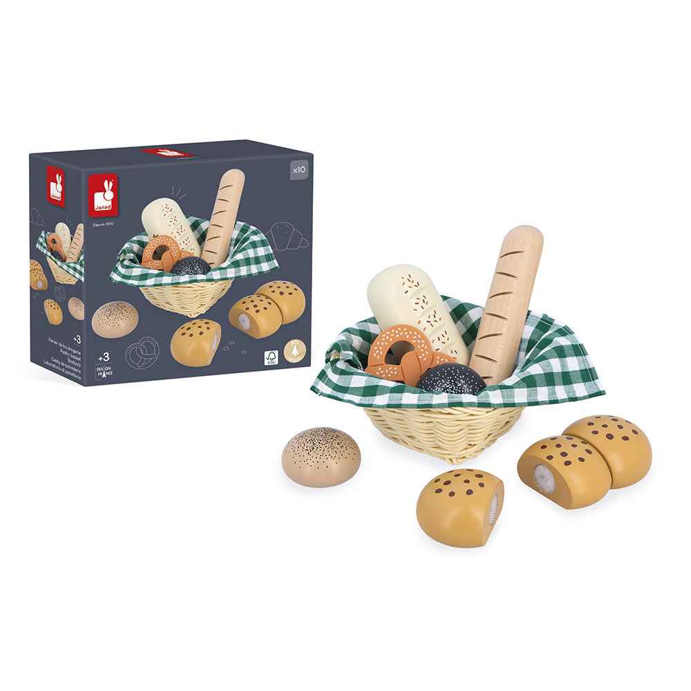 Janod | Shiny Grandma's Bakery Basket