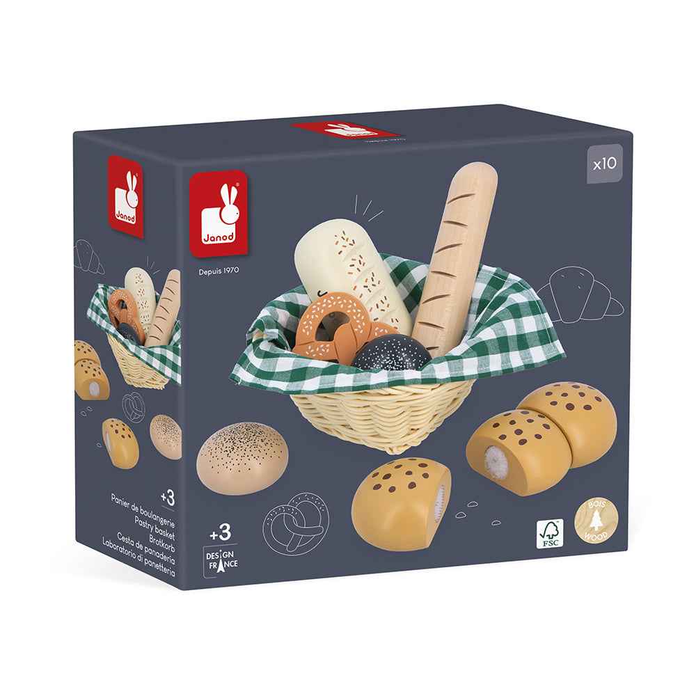 Janod | Shiny Grandma Bakery Basket