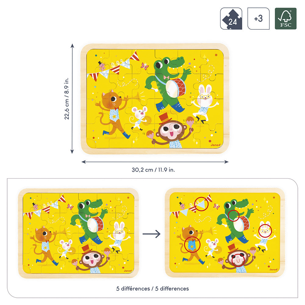 Janod | Party Time Puzzel