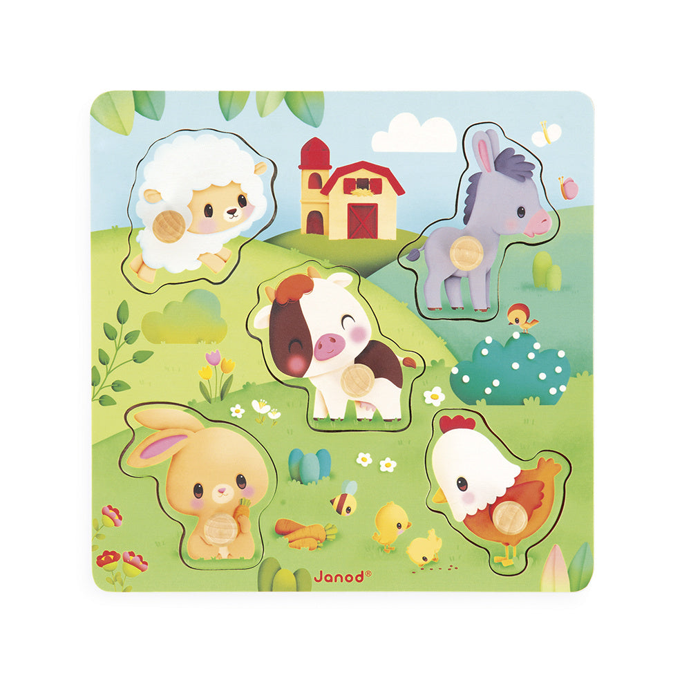 Janod | Boerderij Voelbare Puzzel