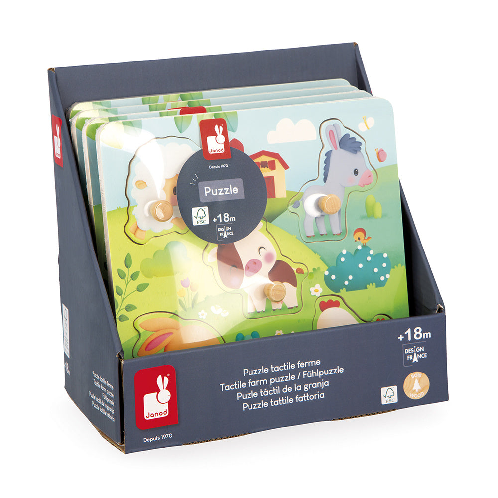 Janod | Boerderij Voelbare Puzzel