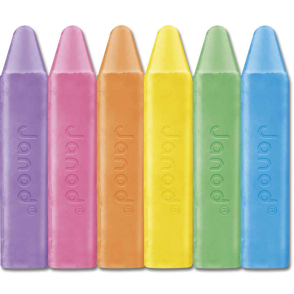 Janod | Sidewalk Chalk x6