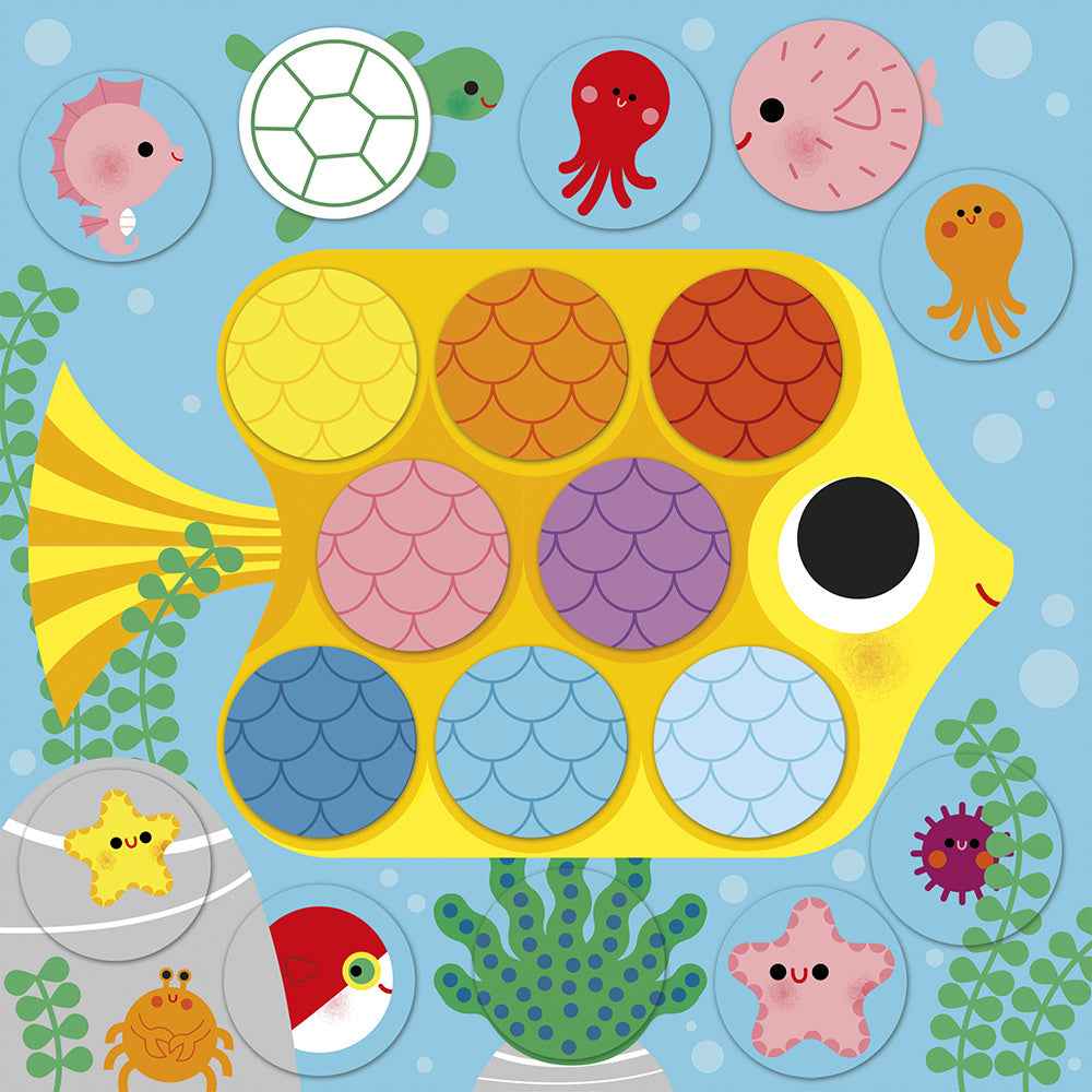 Janod | Around the Pond Creative Scratch Set - 2 years
