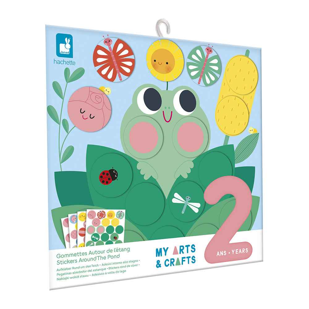 Janod | ARond De Vijver Creative Scratch Set - 2 Years