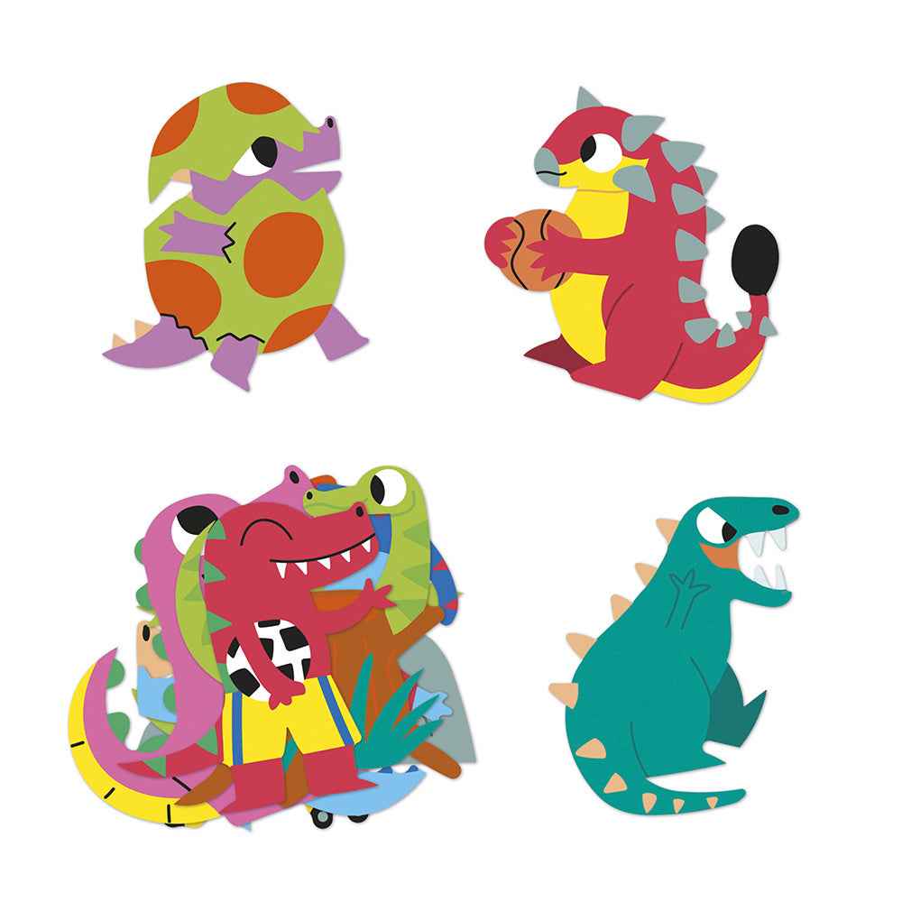 Janod | Dinosaur Stickers x100