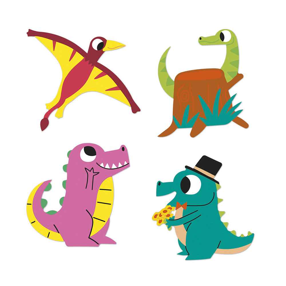 Janod | 100 Dinosaur Stickers