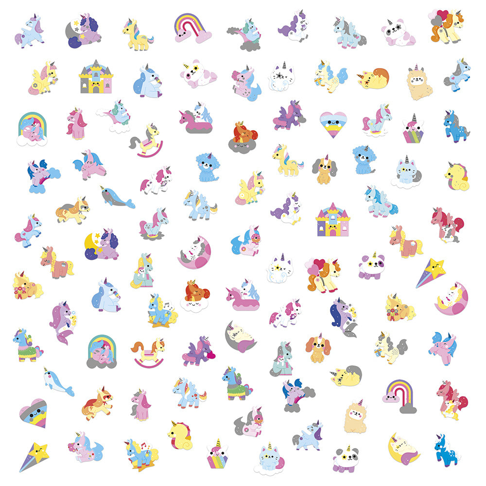 Janod | Eenhoorn stickers x100