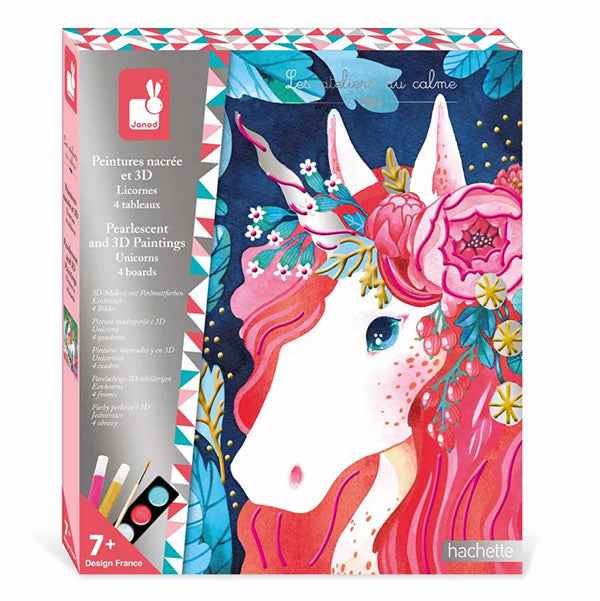Janod Make Your Own 3D Unicorn Painting